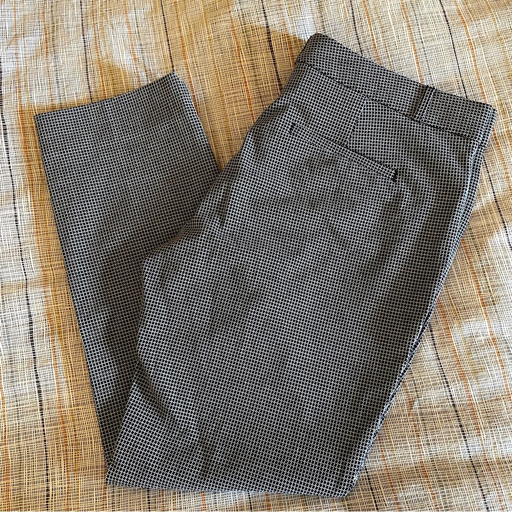 Banana Republic Sloan Fit slim gray ankle length trousers